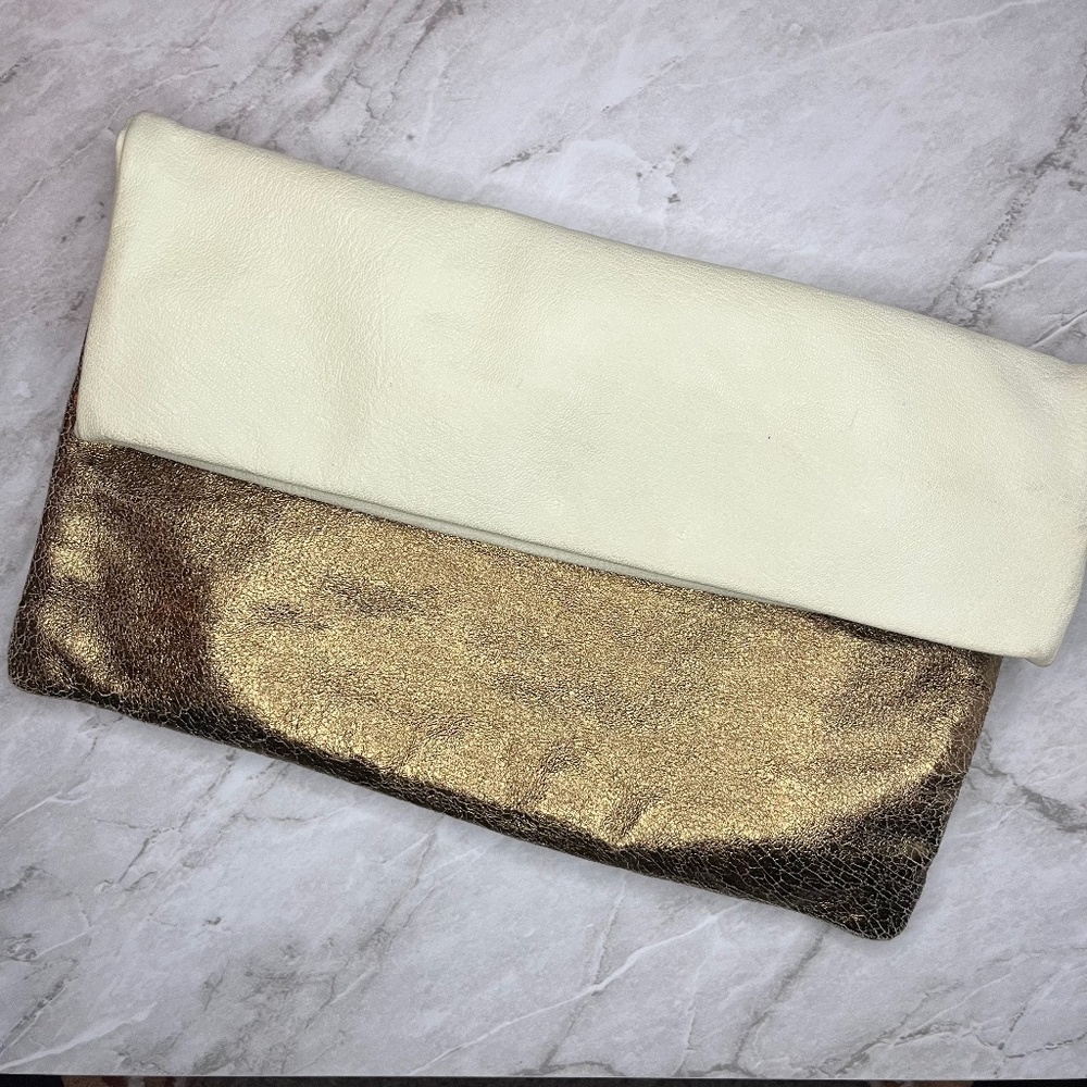 Used Sseko Folder Crossbody/Clutch - missing strap